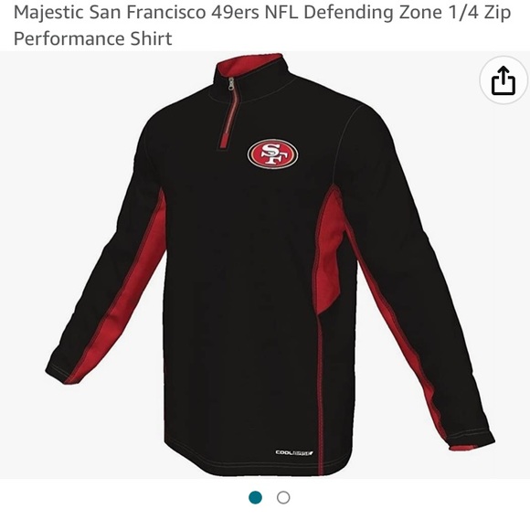 49ers 1/4 zip - Picture 11 of 12